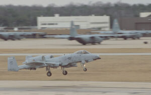 A-10 Taking Off