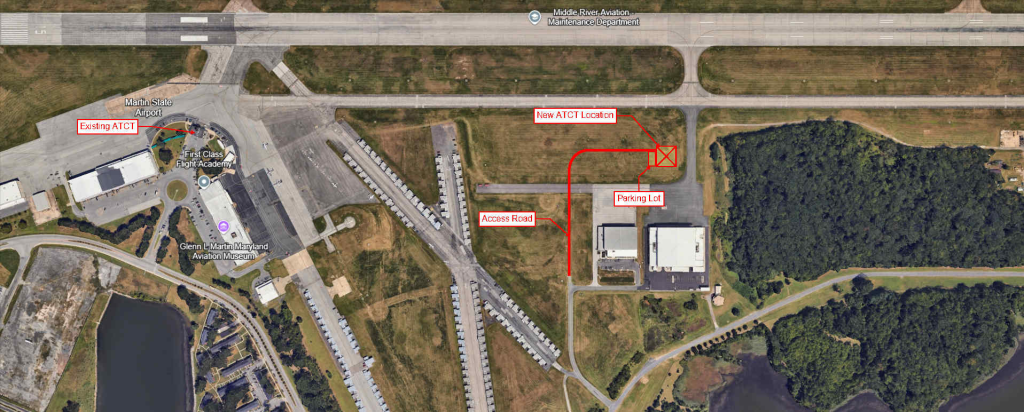 Location of New ATCT